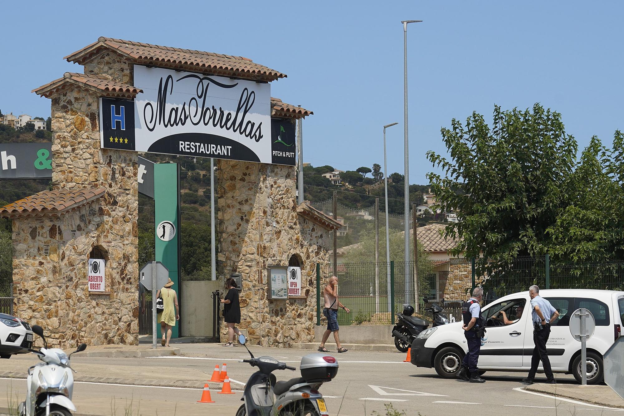 Les imatges de l'incendi de Castell d'Aro