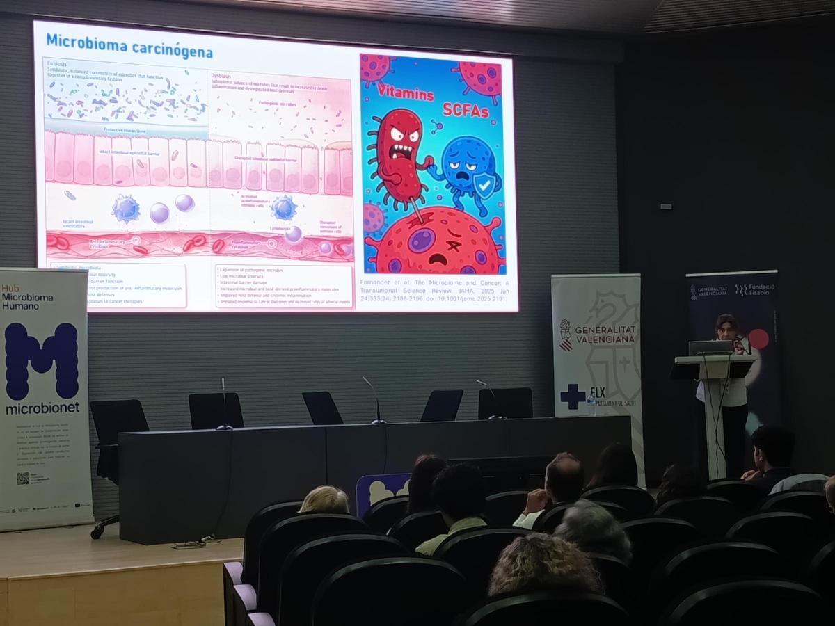 La jornada forma parte del proyecto 'Creación del Hub de Microbioma Humano de la Comunidad Valenciana'