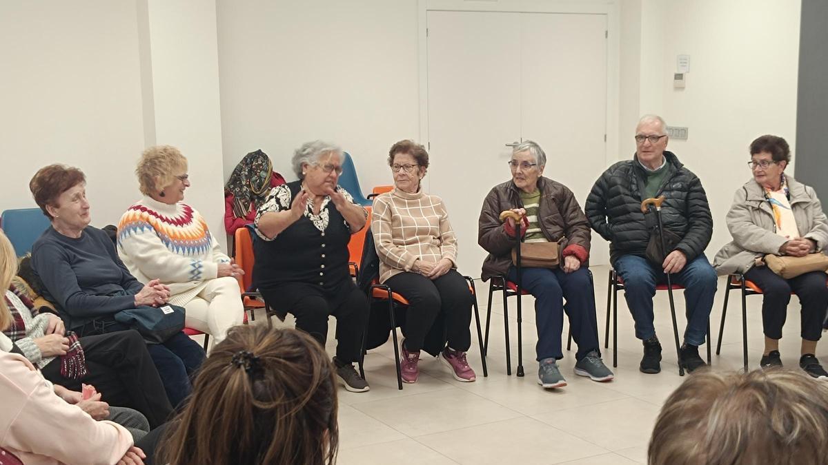 Participantes en el programa "50 y Más"
