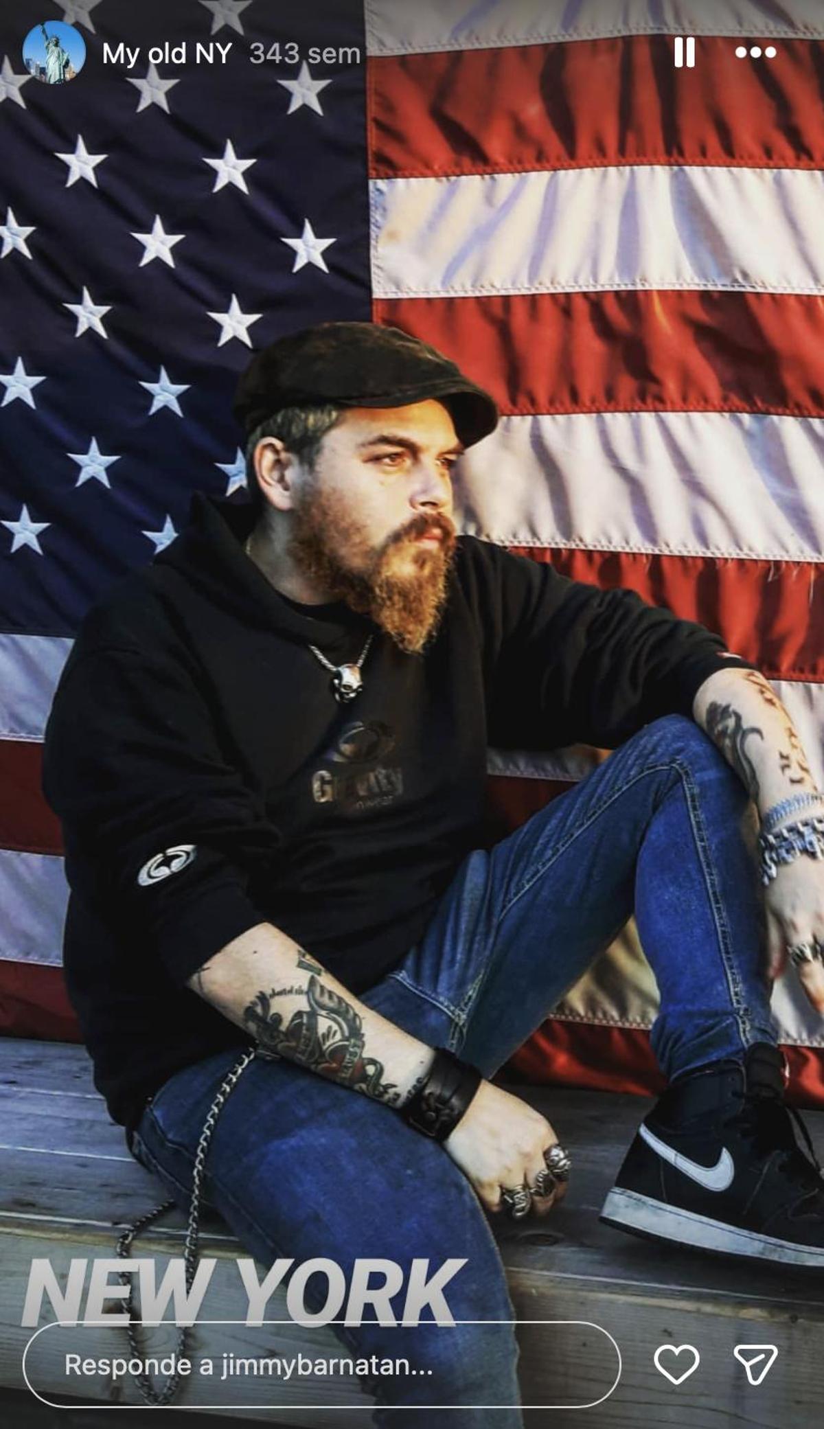 Jimy Barnatán es un amante de Estados Unidos y concretamente de Nueva York