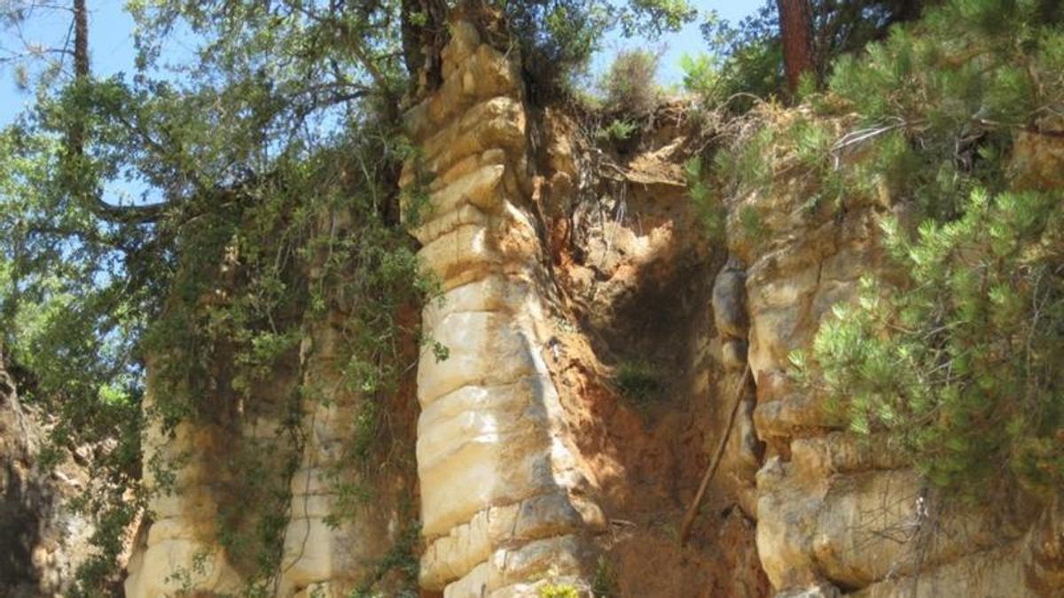 Así es la piedra caliza de Ança en la zona de Castanhede