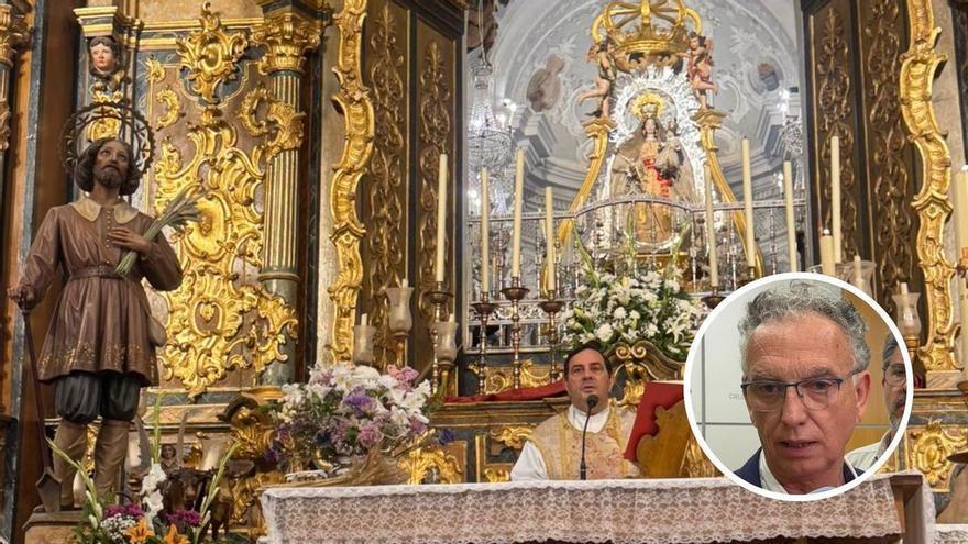 Quintana sobre el robo de las joyas de la Virgen de los Remedios: "Estamos analizando minuciosamente las cámaras y los testigos"