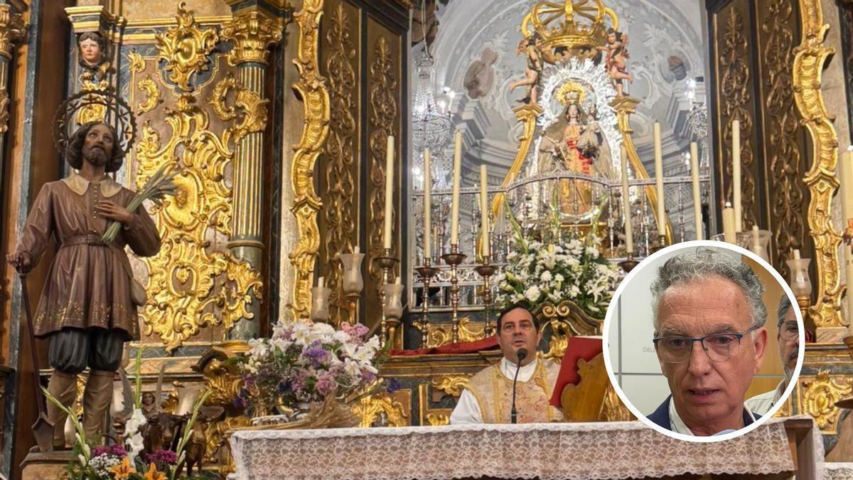Vídeo | Quintana sobre el robo de las joyas de la Virgen de los Remedios: "Estamos analizando minuciosamente las cámaras y los testigos"
