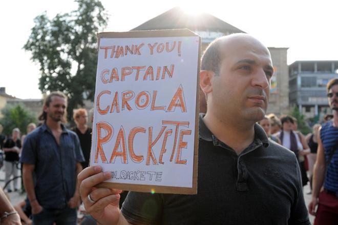 Ciudadanos en defensa de Carola Rackete