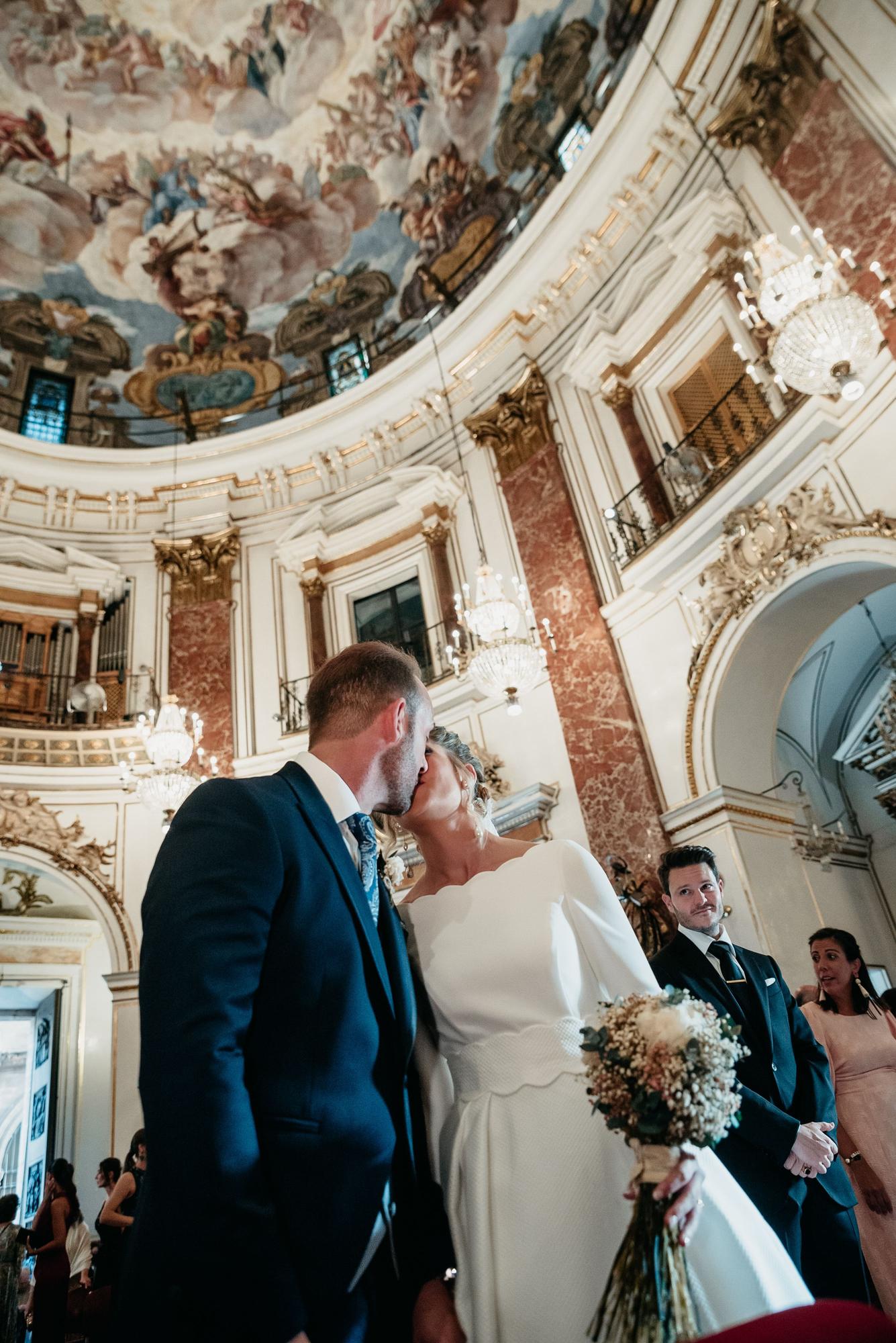 Boda de Andrea Cea, corte de honor de los años 2020 y 2021