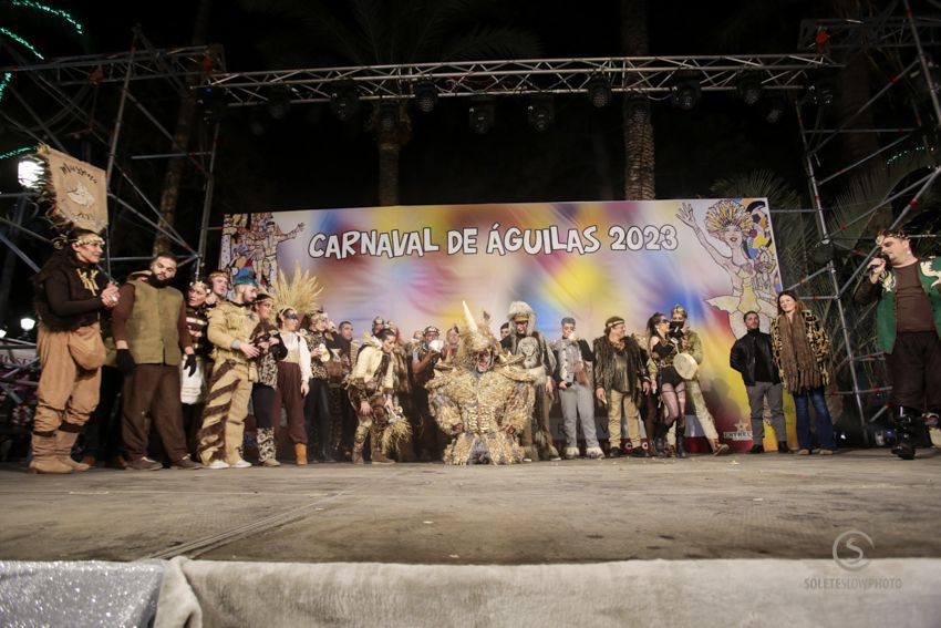 Suelta de la Mussona en el Carnaval de Águilas