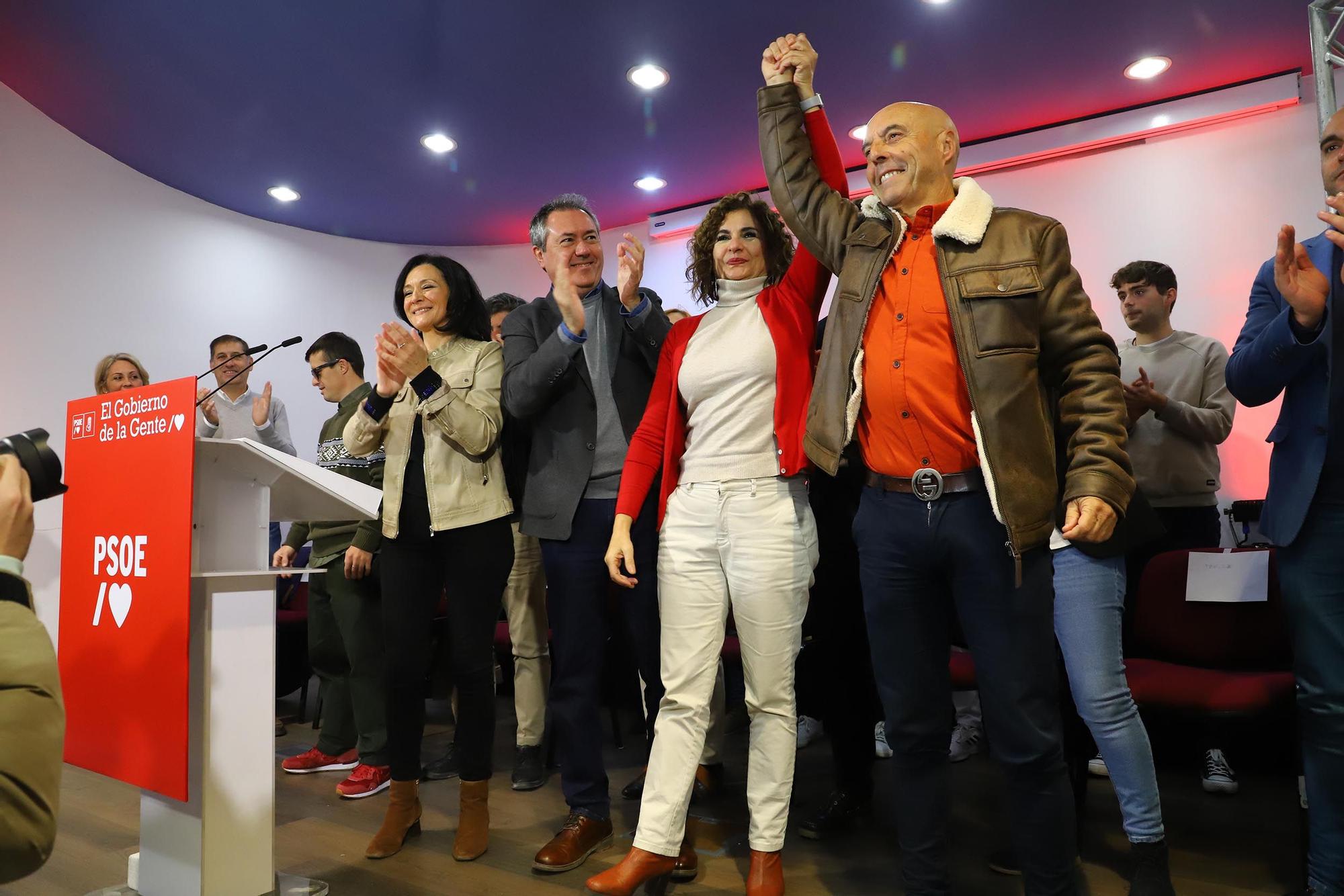 Presentación de Antonio Hurtado como candidato del PSOE a la alcaldía de Córdoba