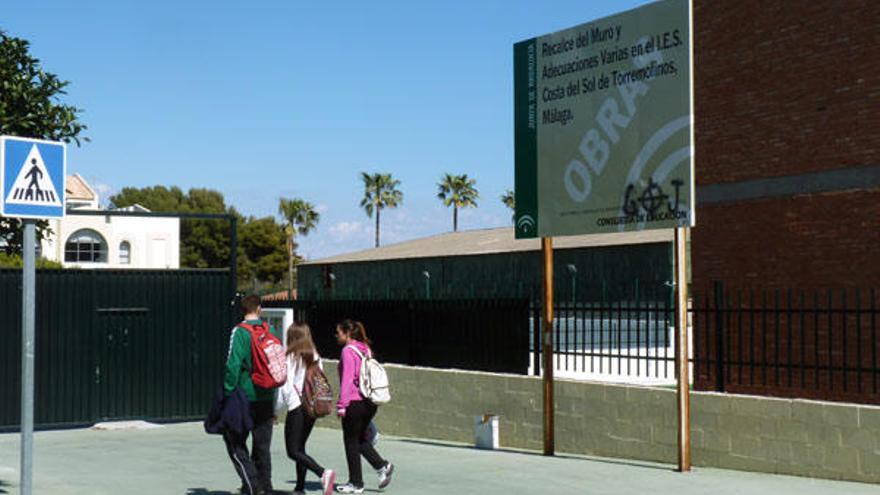 El IES Costa del Sol, al igual que el IES Los Manantiales, no tiene luz en parte del centro.