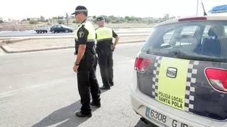 La Policía Local salva a un bebé en Santa Pola