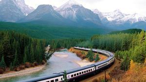 Imágenes del tren transiberiano que une Moscú con la costa rusa del océano Pacífico, atravesando la mayor parte de Asia.