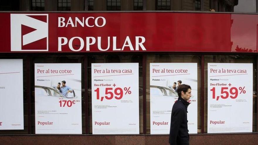 El Banco Popular propone reducir el recorte de personal hasta 2.592 personas