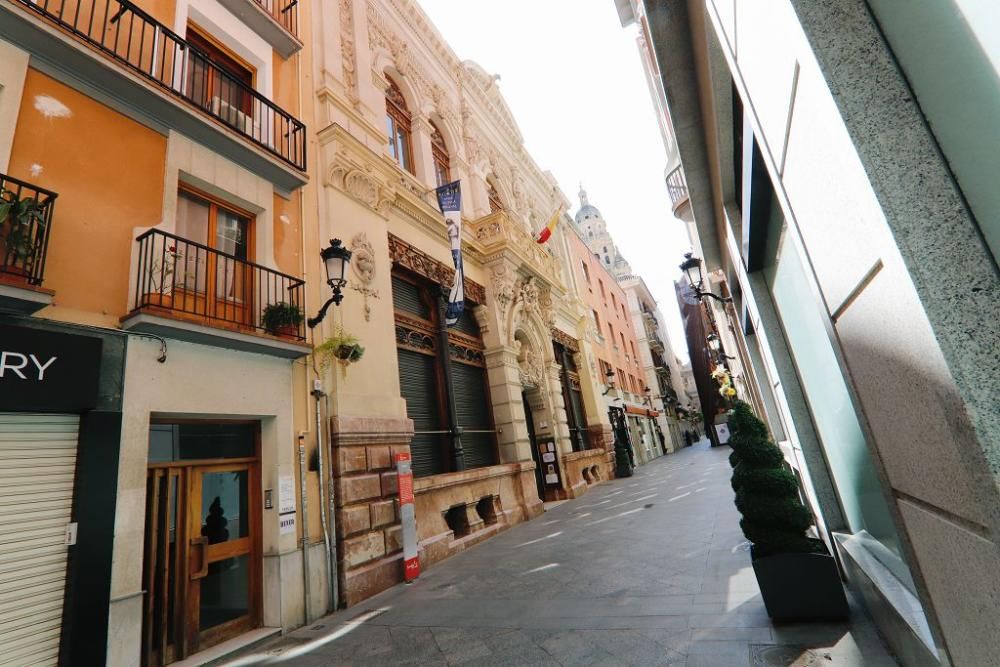 Murcia en su tercer domingo de confinamiento