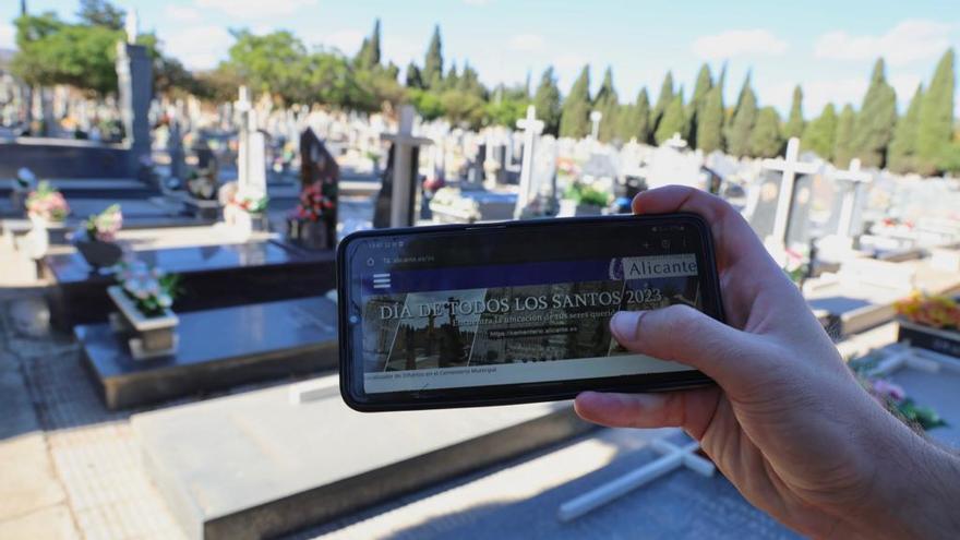 El Ayuntamiento de Alicante estrena una aplicación que localiza a los difuntos en el cementerio