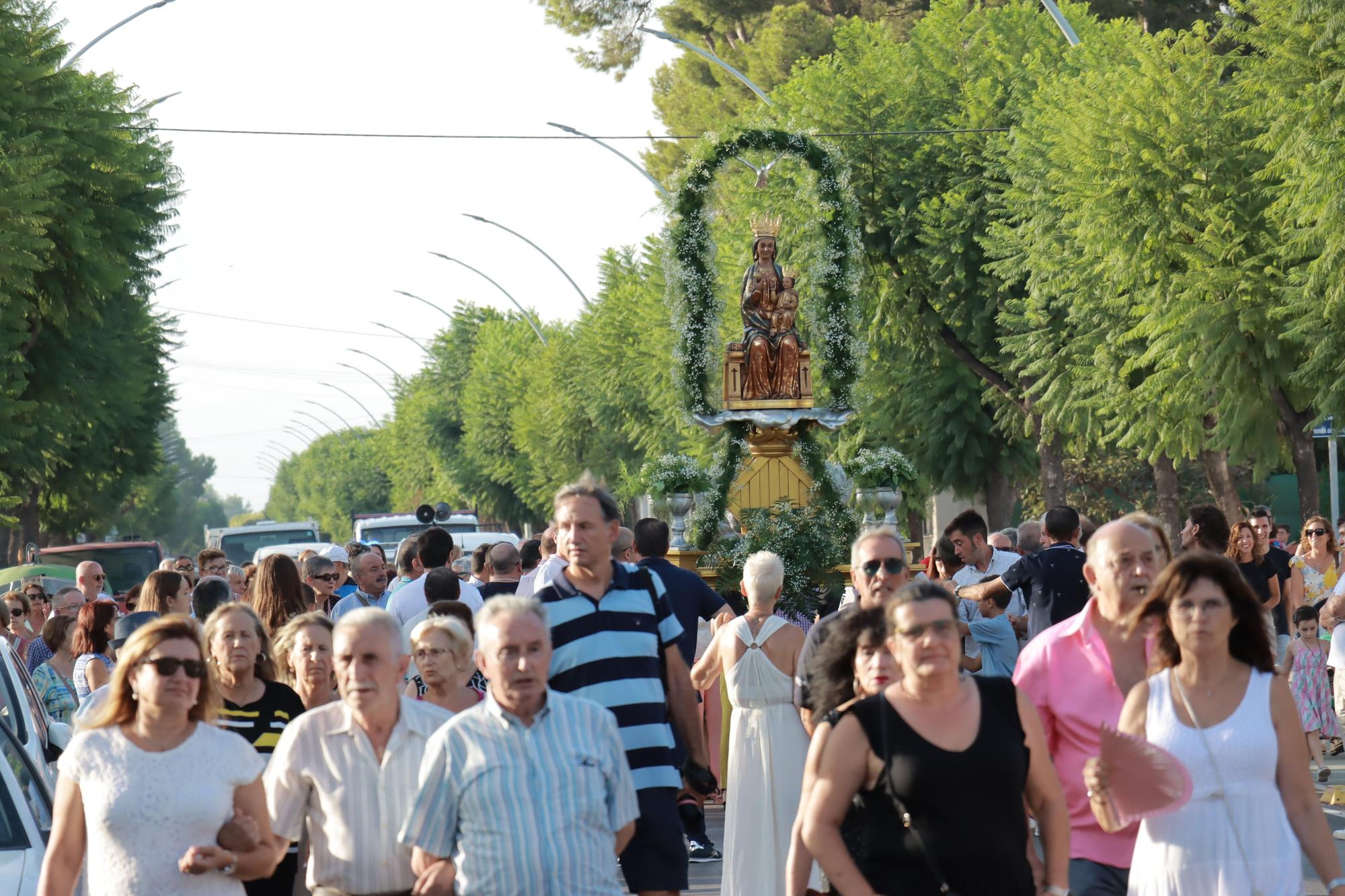 Las fotos de la 'baixà' de la Mare de Déu de Gràcia en Vila-real