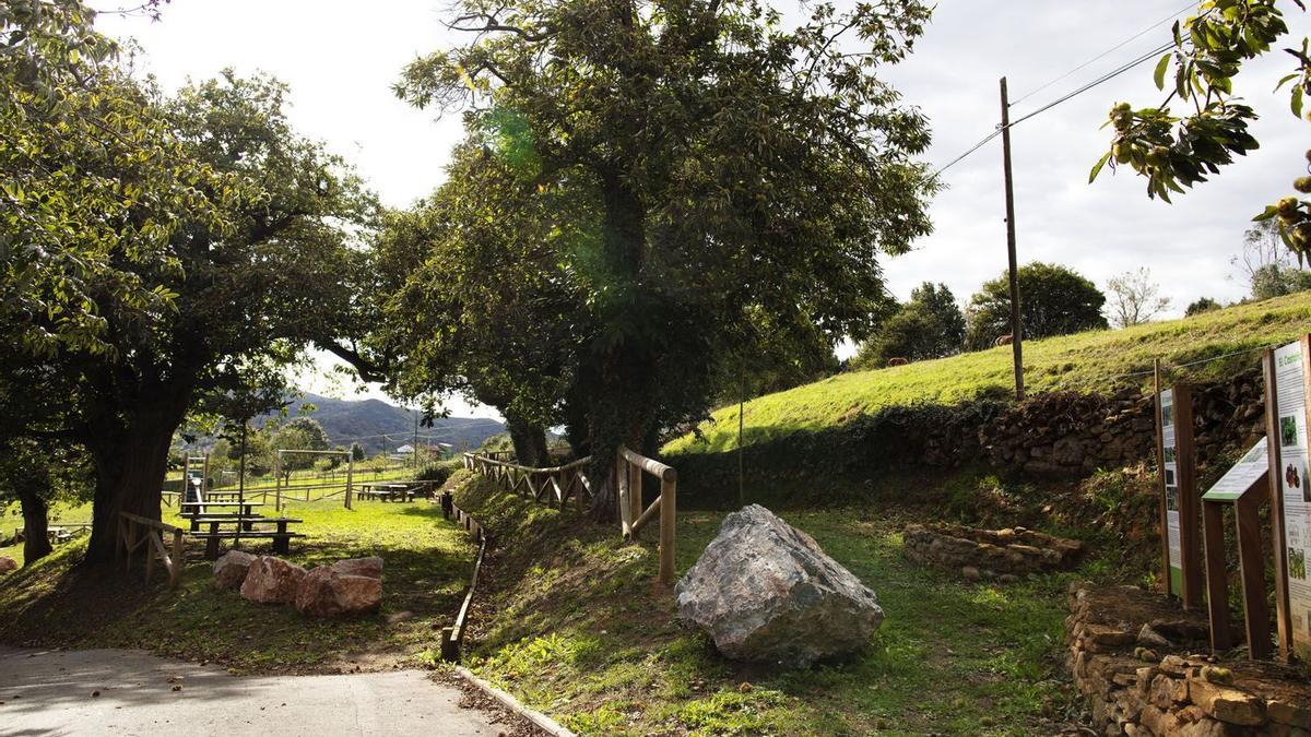 Área recreativa de Campiello.