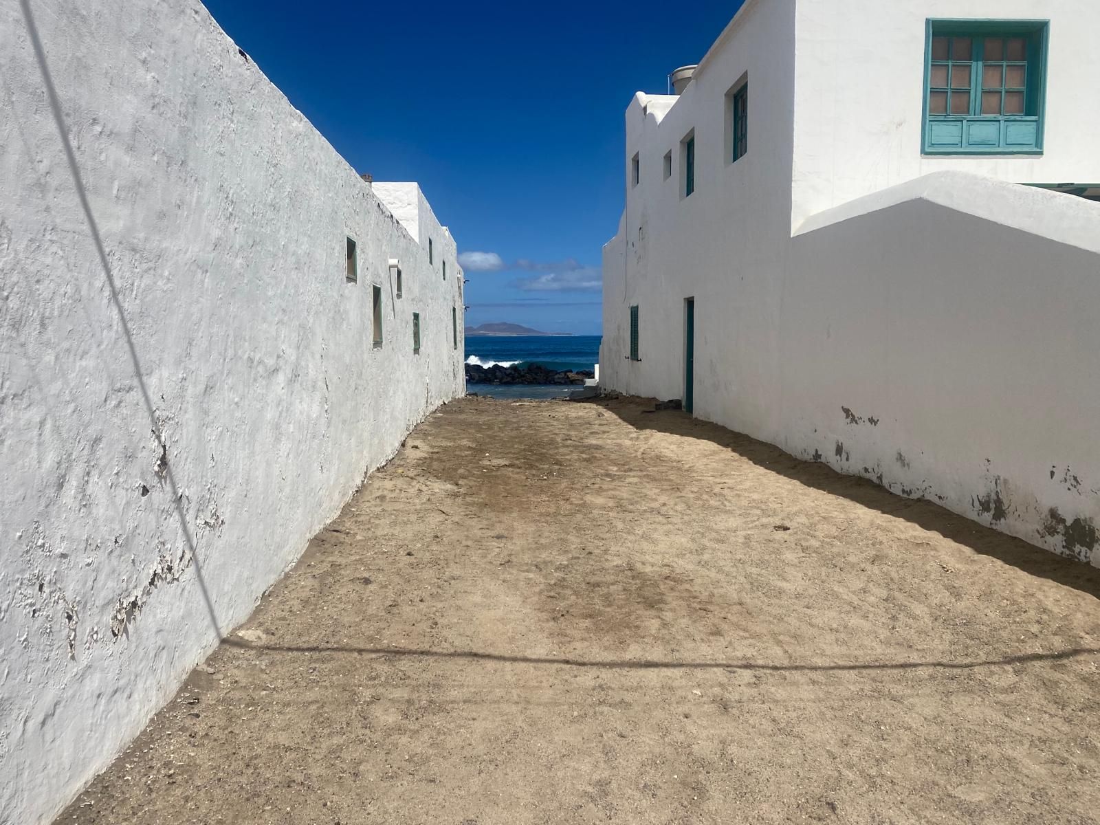 Temporal de mar en Caleta de Famara