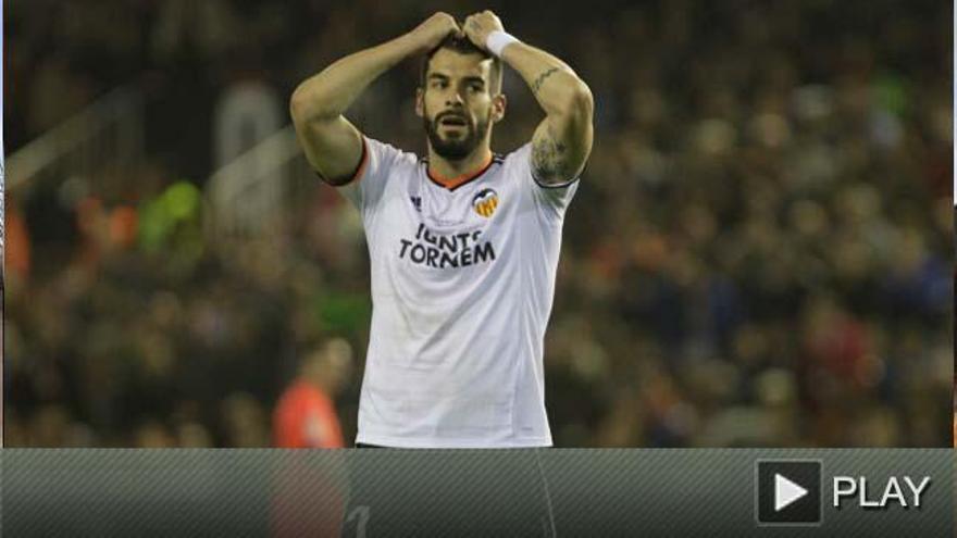 Negredo se lamenta.