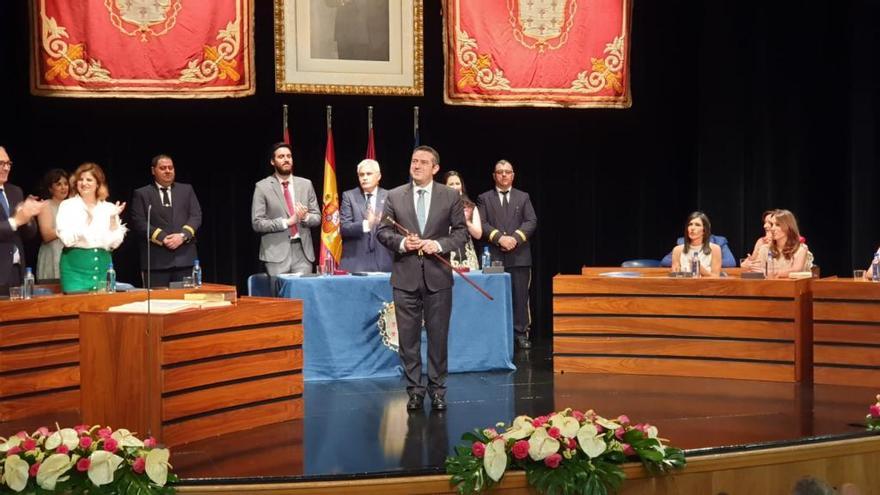 Joaquín Buendía, en el Pleno de investidura de Alcantarilla.