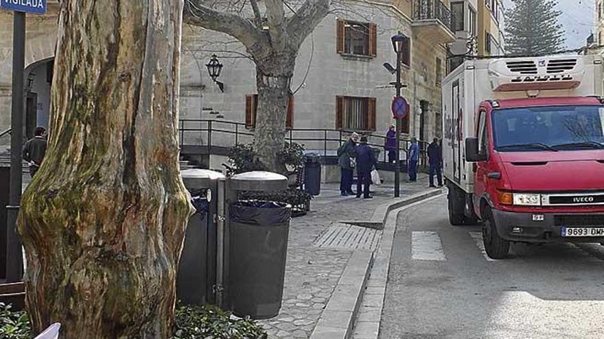 Luz verde a la siembra de varios ledoneros en la plaza de la Constitución.