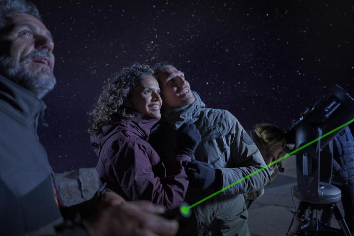 Observar las estrellas en Tenerife para comenzar el nuevo año.