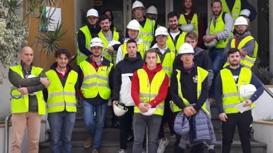 Visita estudiantil a Lafarge