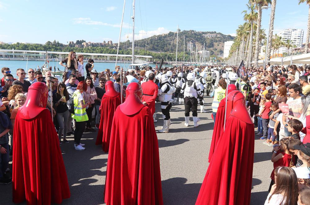 Tercer desfile de la Legión 501 por Málaga