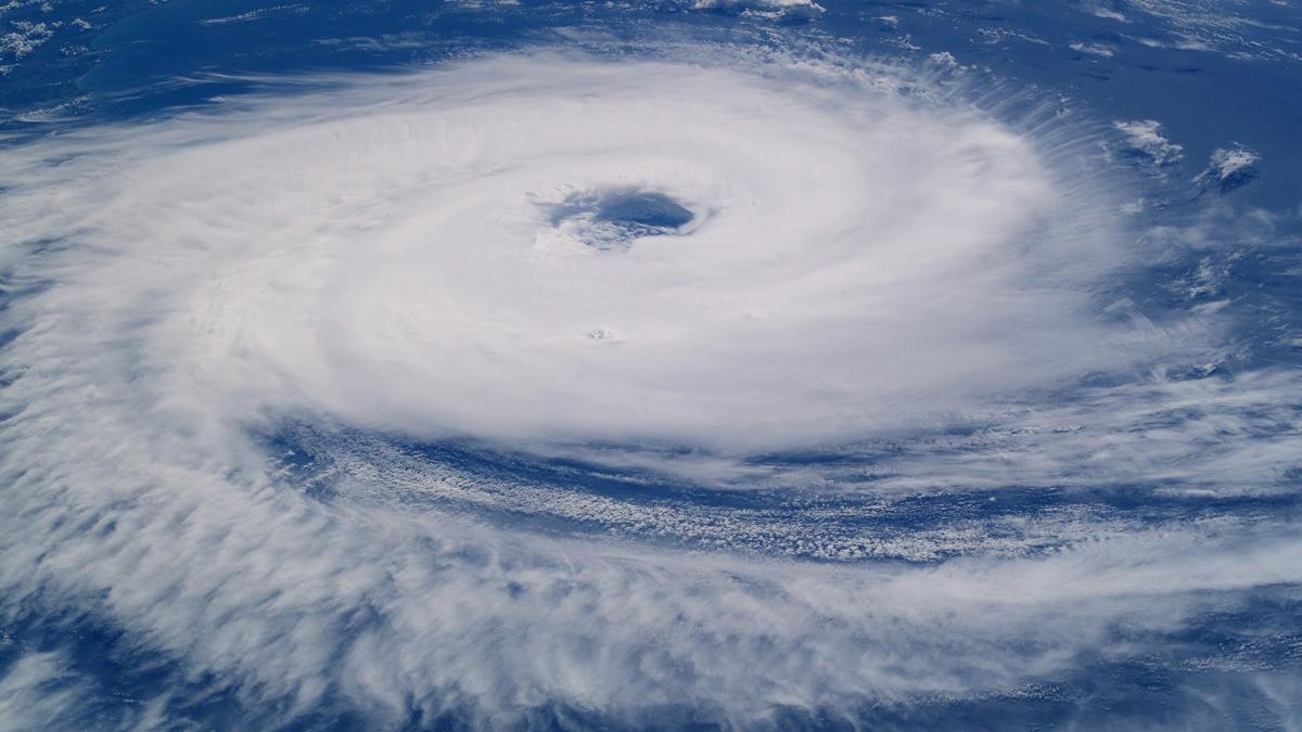 Foto: ciclón tropical Catarina visto desde la Estación Espacial Internacional, marzo de 2004.