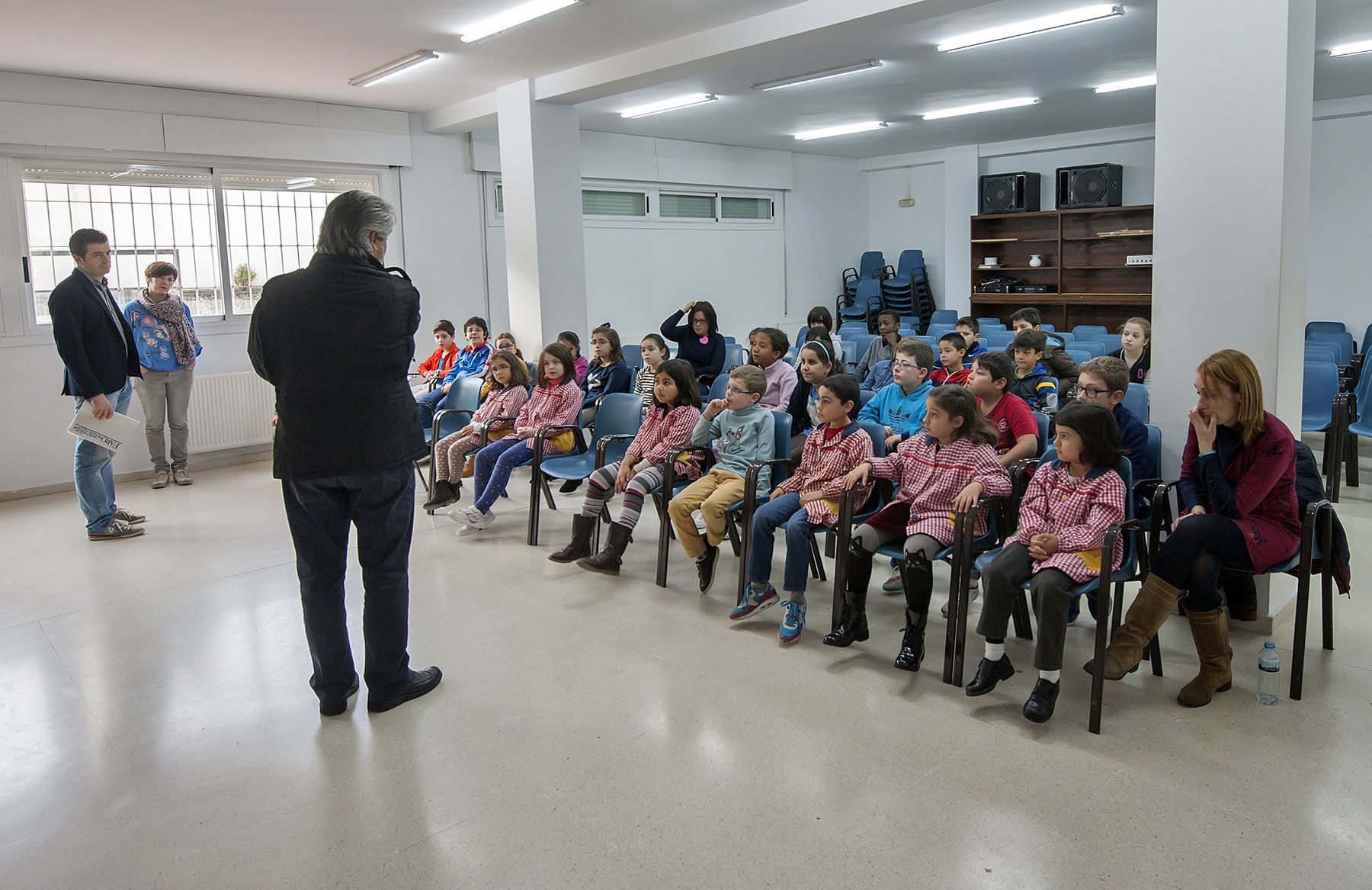 Visita a Faro de Vigo del CPR Quiñones de León, curso 2015-16