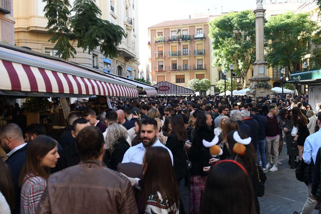 Murcia se echa a las calles durante el tardeo de Nochebuena