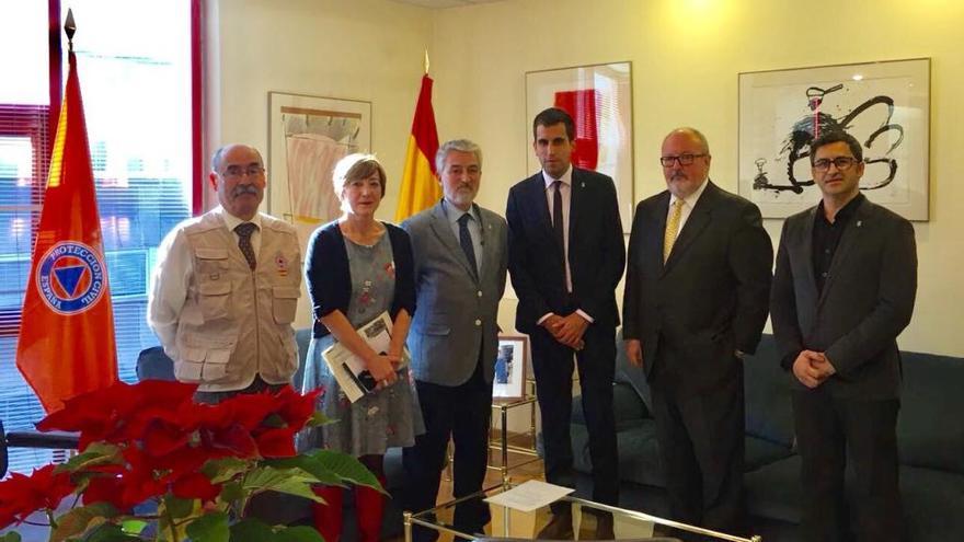 Assistents a la reunió d&#039;aquest dijous al matí a Madrid