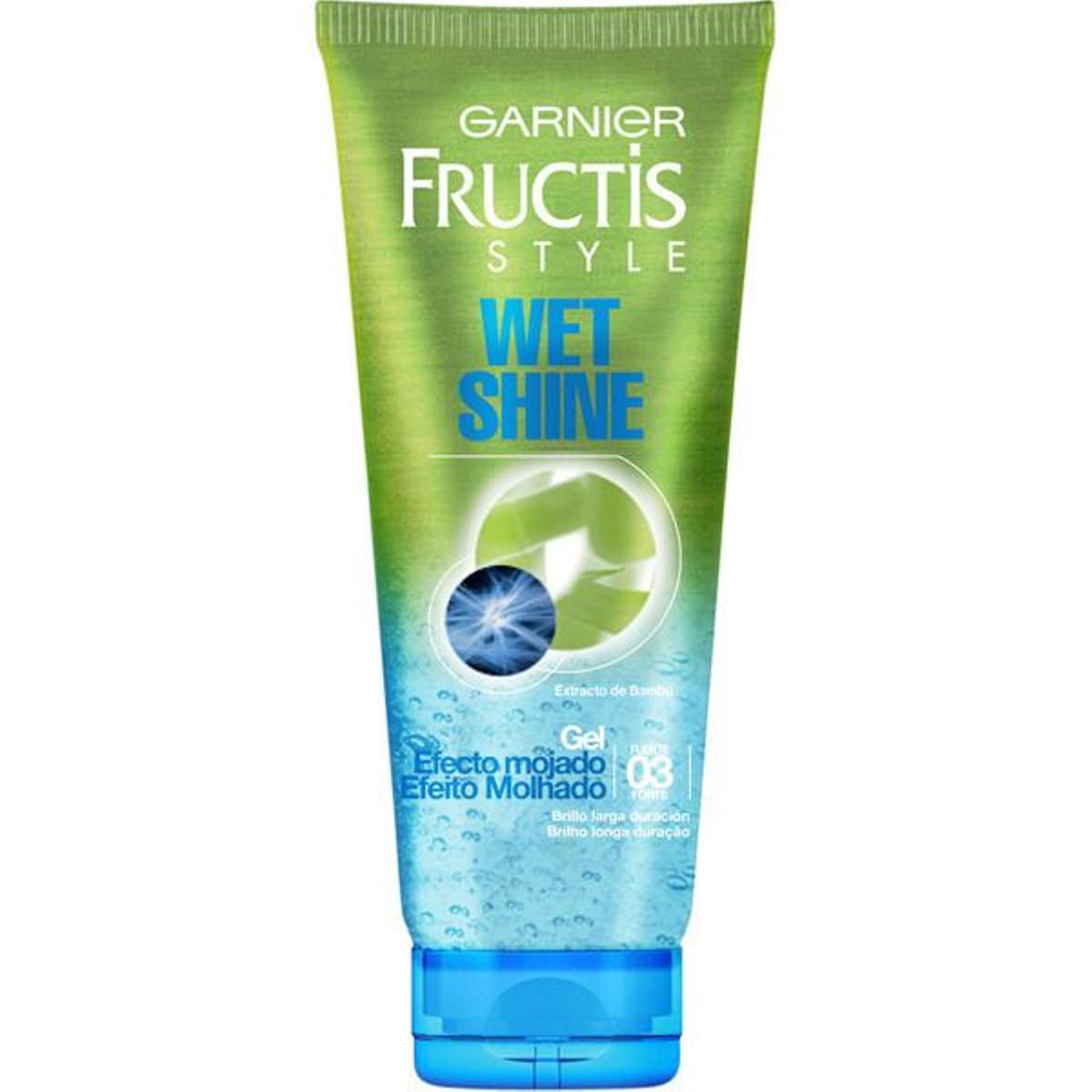 Gel fijador de efecto mojado Fructis Style Wet Shine, de Garnier