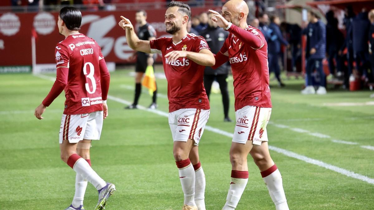 Revive la victoria en la Copa del Rey del Real Murcia frente al Cádiz, en imágenes