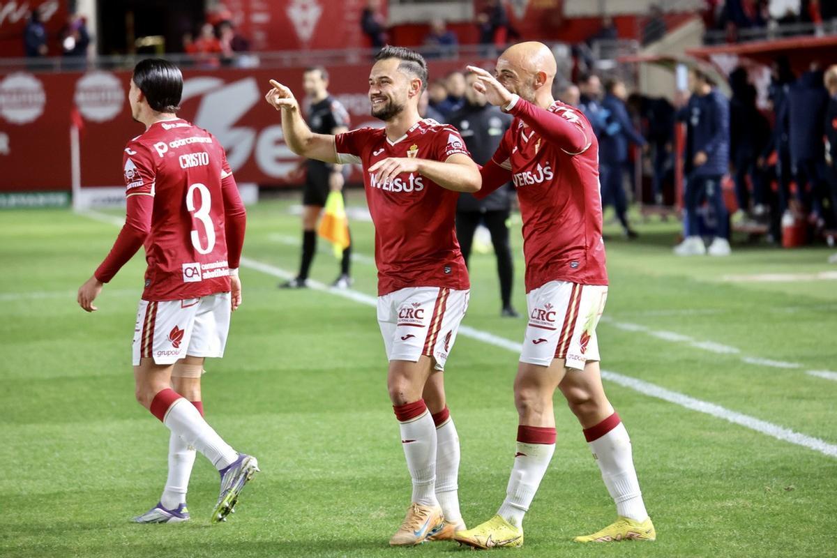 Revive la victoria en la Copa del Rey del Real Murcia frente al Cádiz, en imágenes