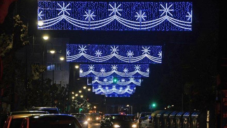 Luces de Navidad en Cangas // GONZALO NÚÑEZ