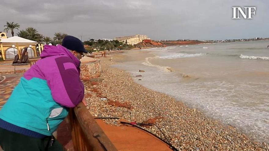 Consecuencias del temporal en la Vega Baja