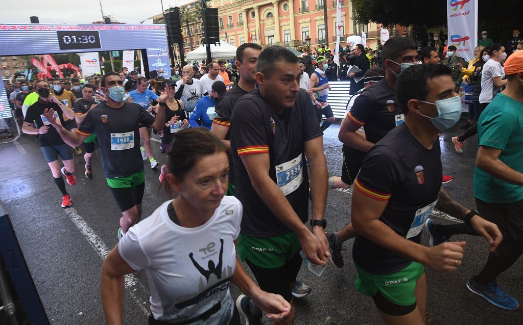 Así fue la salida de la maratón y la media maratón de Murcia (II)