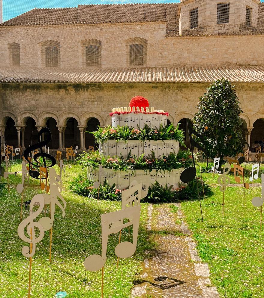 L’Escola de Música del Gironès celebra el seu 35è aniversari al Temps de Flors amb música en viu