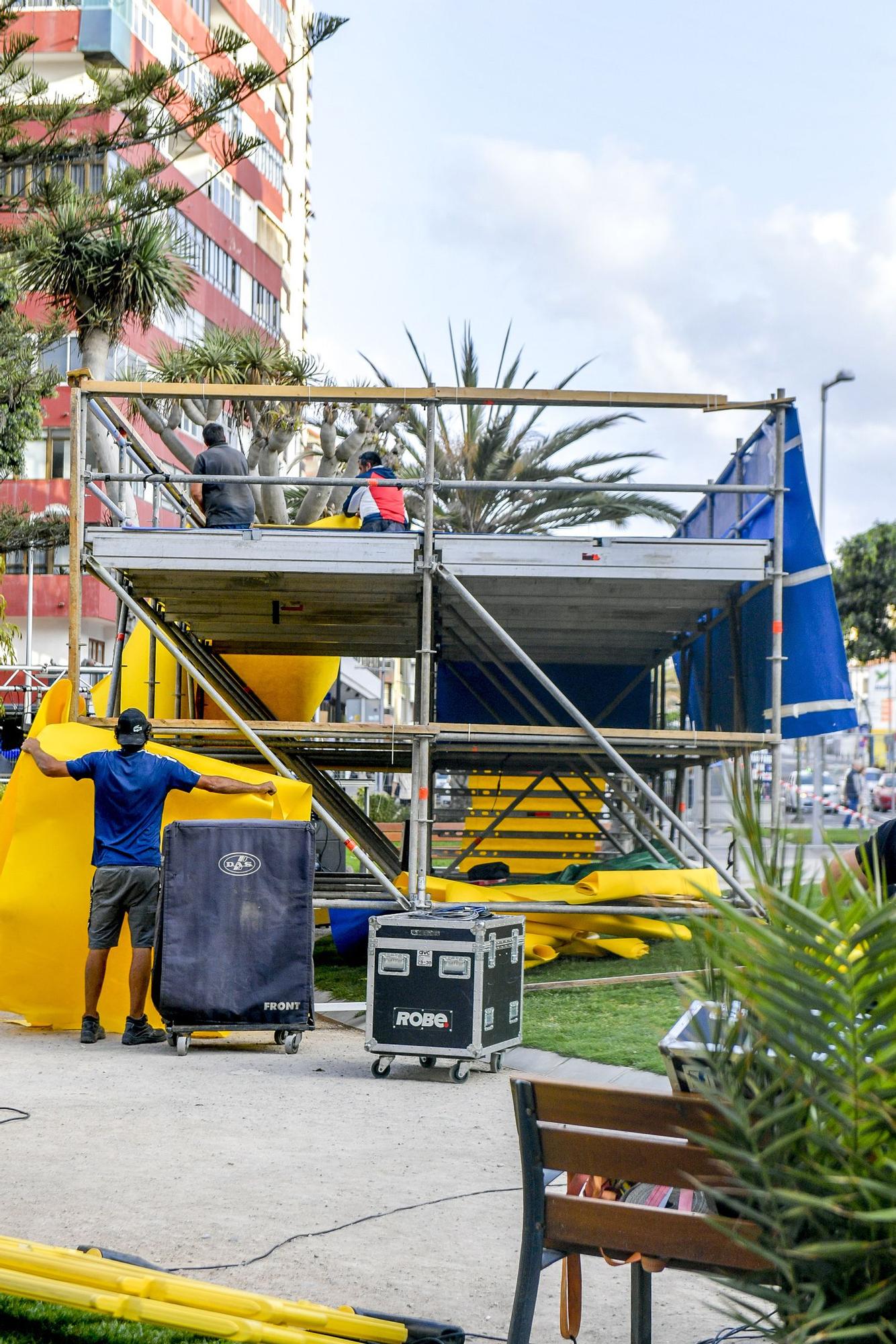 La ciudad vibró con la victoria de la UD Las Palmas contra el Cartagena