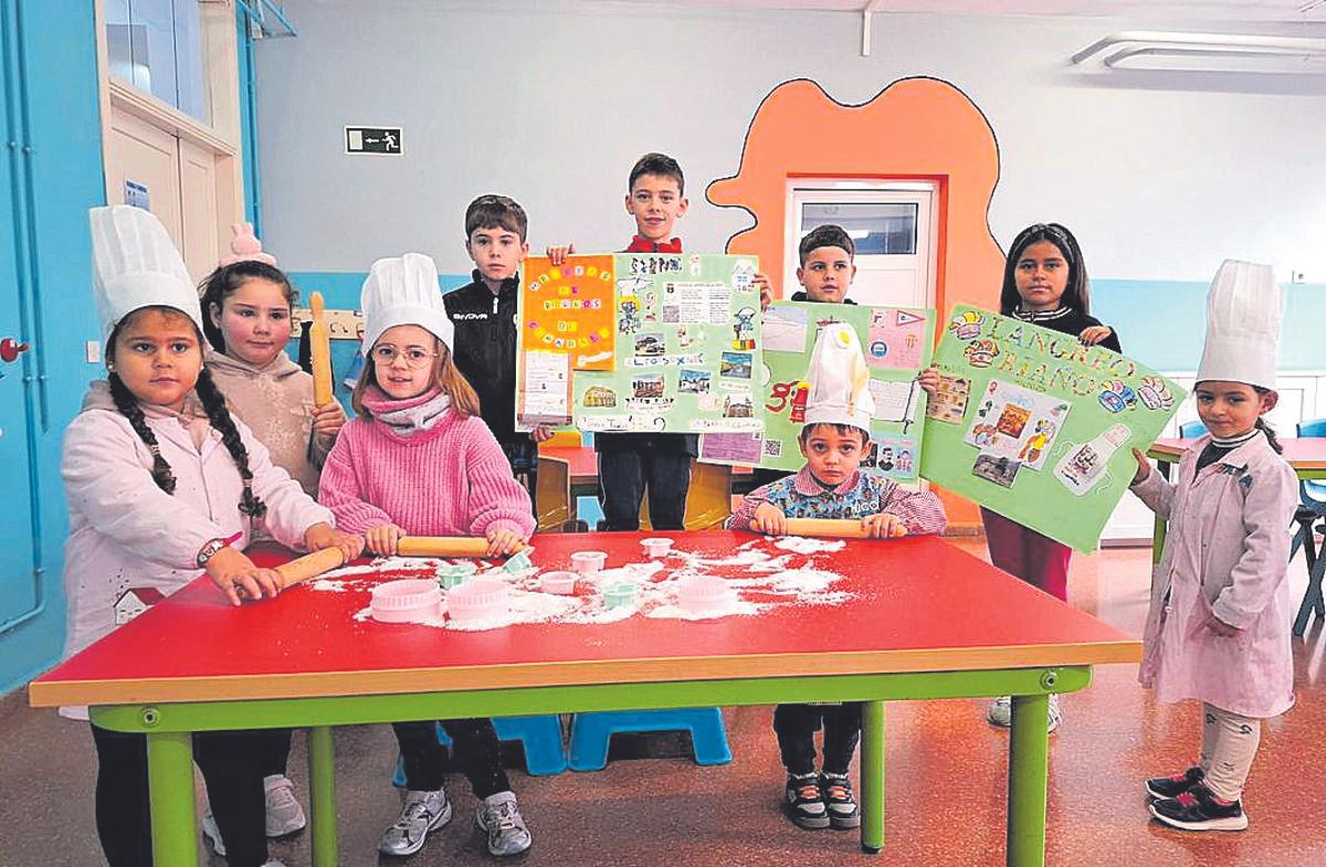 Proyecto de gastronomía asturiana en el CP Clara Campoamor