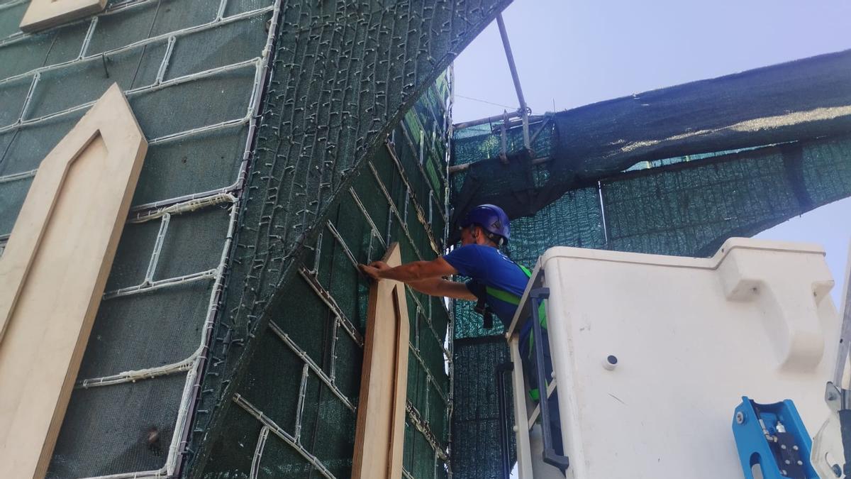 Los preparativos para la fiesta de Exconxuraos, en imágenes