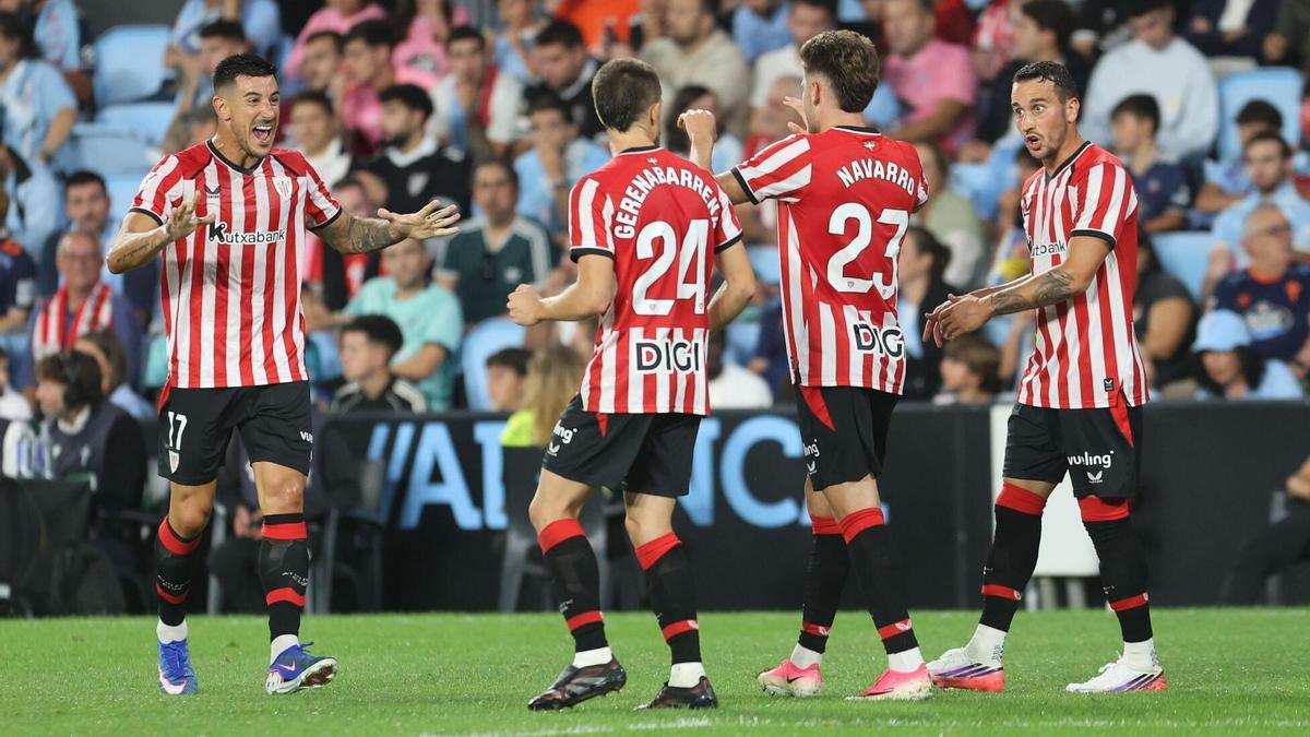 El Athletic respira ante un Celta que no arranca