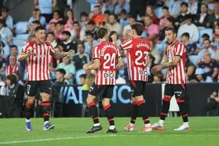 El Athletic respira ante un Celta que no arranca