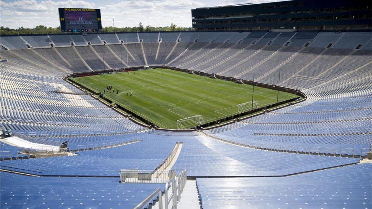 El imponente Michigan Stadium