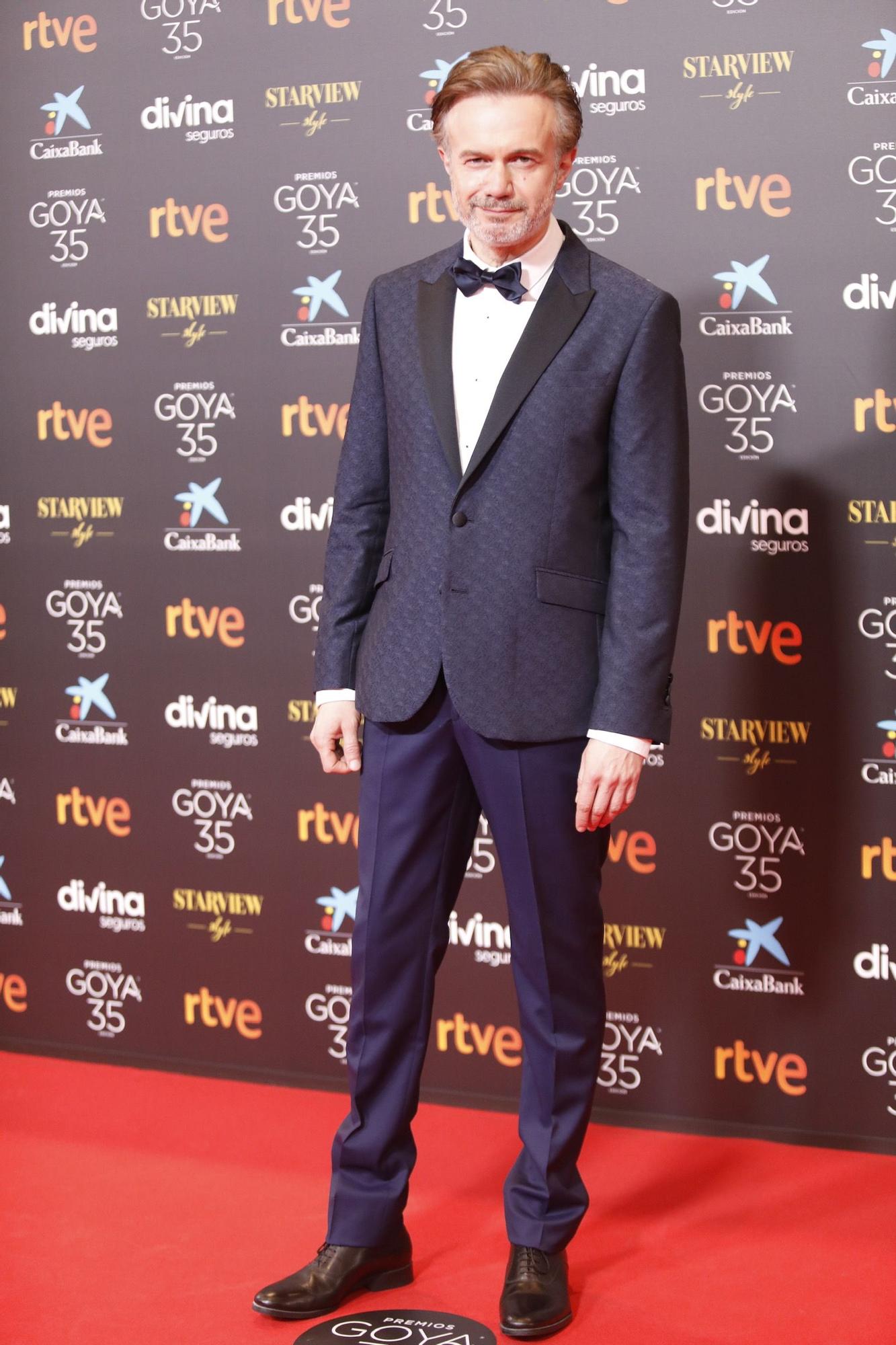 Alfombra roja de la gala de los Goya 2021 en Málaga