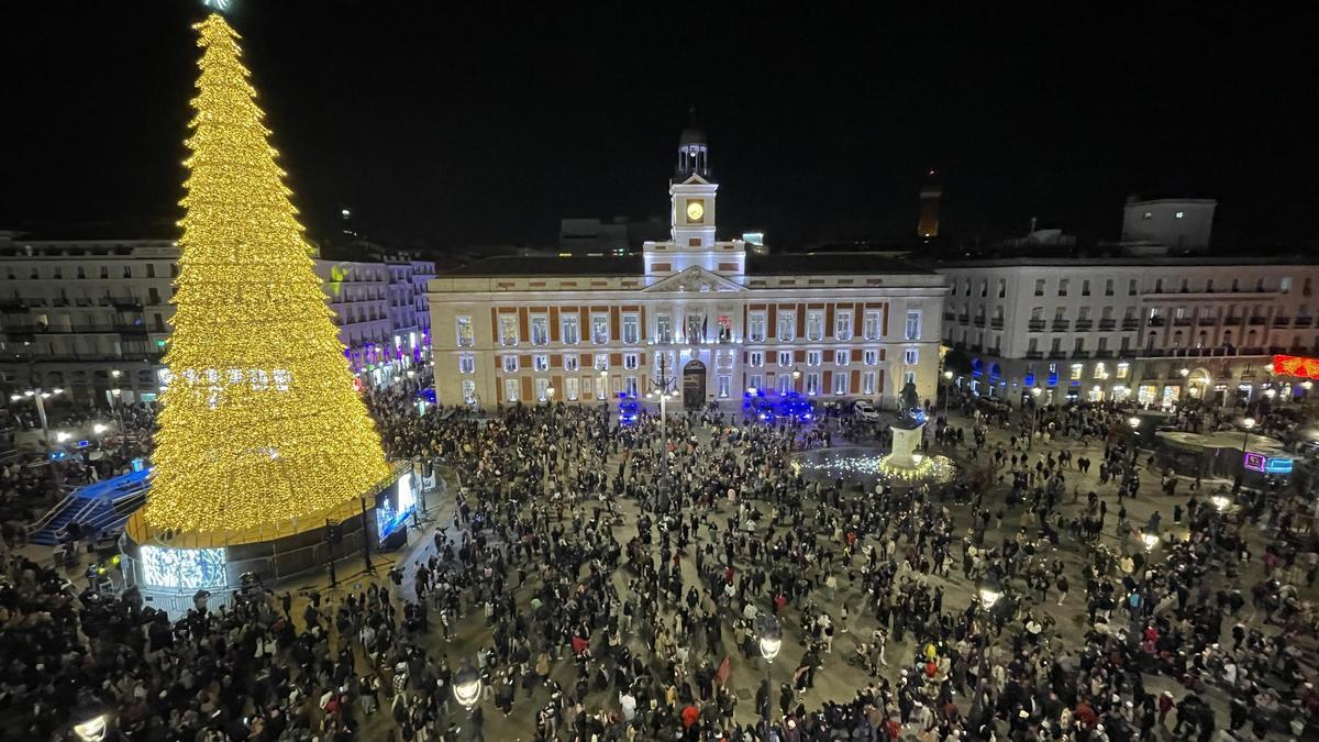 Madrid inaugura la Navidad con su tradicional encendido de luces