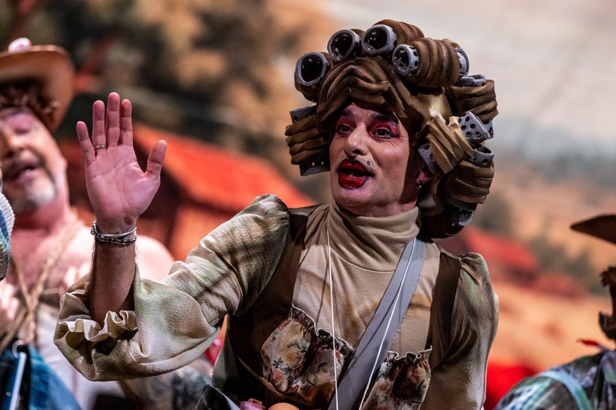 Familia estadounidense de la murga 'Los K.F.C. (Kentucky Family Country)