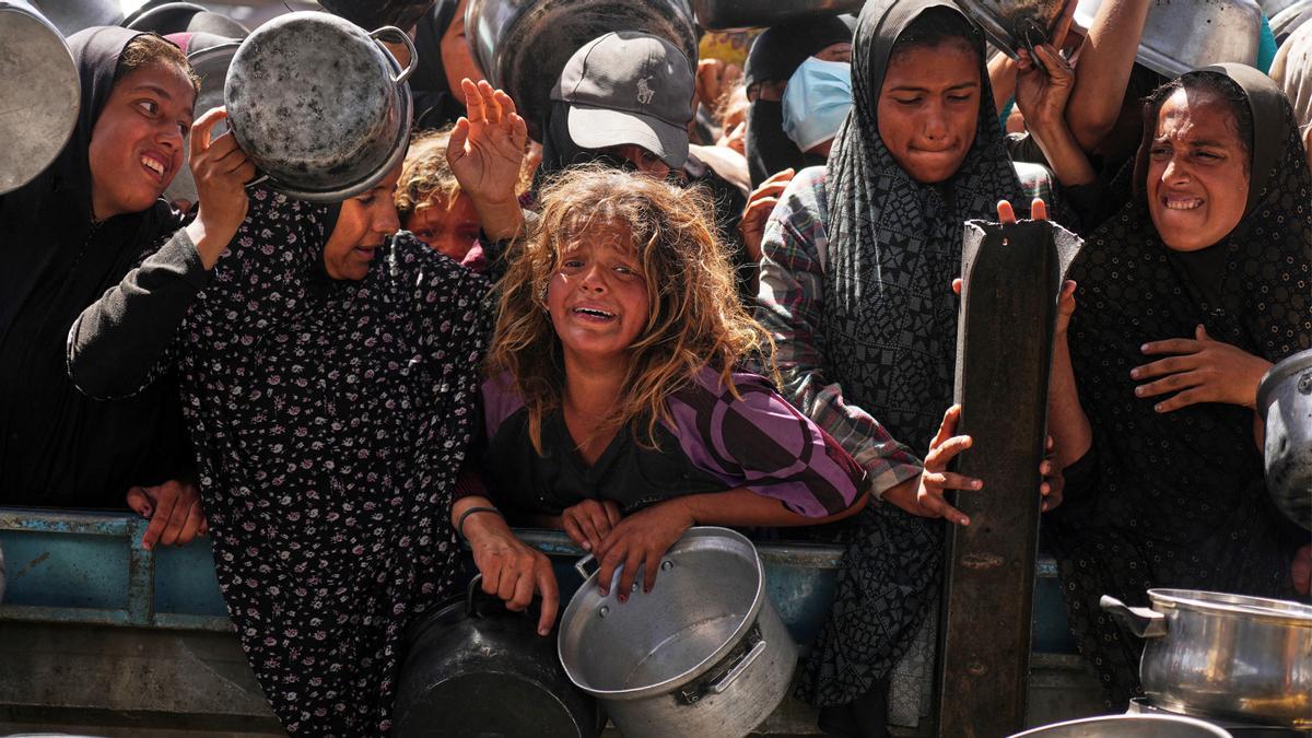 La tragedia del hambre en Gaza.
