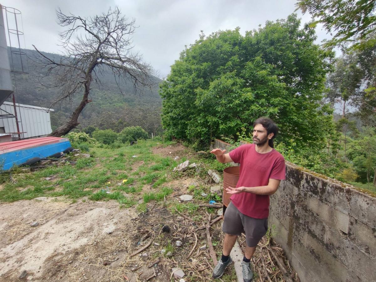 REPORTAJE COOPERATIVA DE GANADO CABRAS Y ELABORACION QUESOS EN A FRAGA MOAÑA POR RIESGO DE INCENDIO FORESTAL