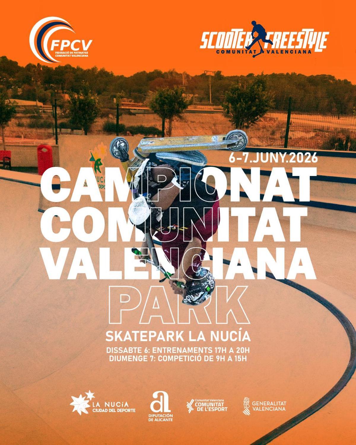 La Nucia cartel Autonomico Scooter 2026
