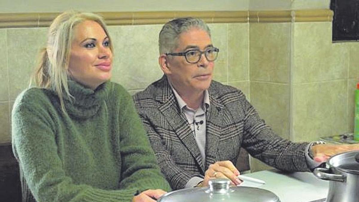 Vanessa e Boris, na cociña de Pepita